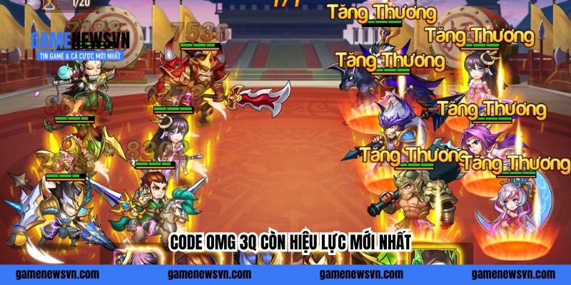 15 Code OMG 3Q còn hiệu lực mới nhất