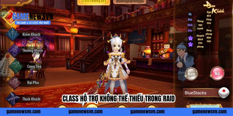 Class hỗ trợ không thể thiếu trong raid