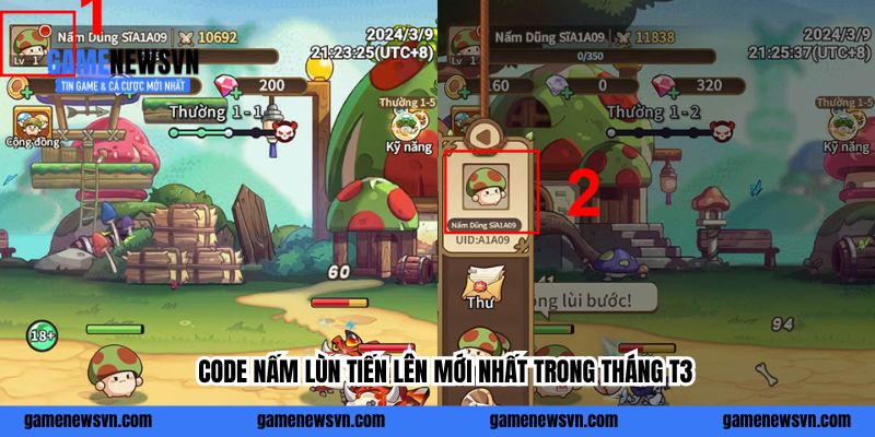 Code Nấm Lùn Tiến Lên mới nhất trong tháng T3