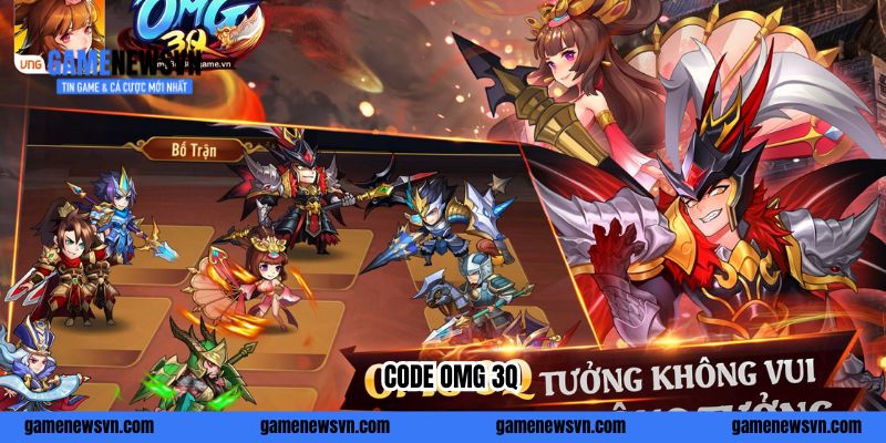 Code OMG 3Q tháng 3/2026 - Tổng Hợp 15 Mã Còn Hiệu Lực