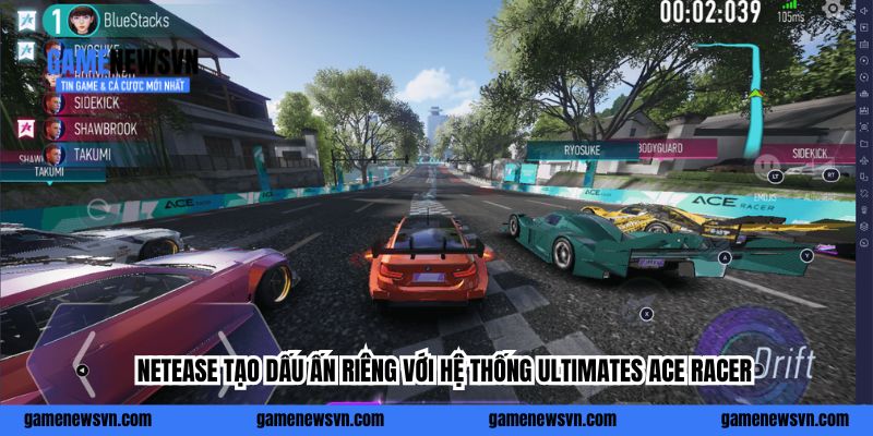 NetEase tạo dấu ấn riêng với hệ thống Ultimates Ace Racer