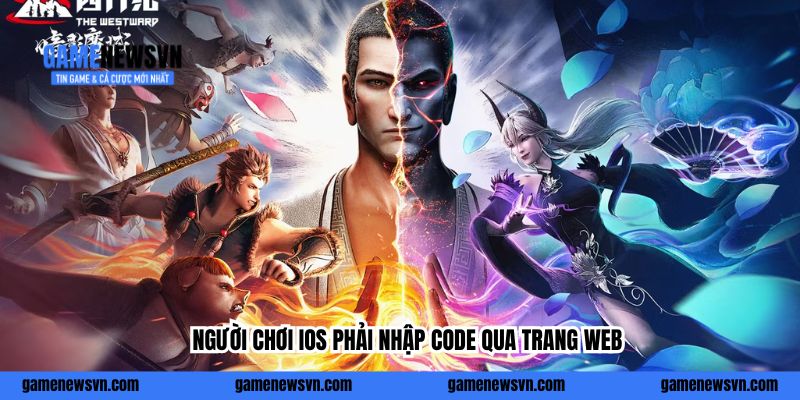 Người chơi iOS phải nhập code qua trang web