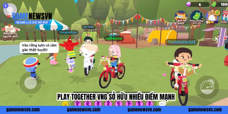 Play Together VNG sở hữu nhiều điểm mạnh một game mobile cần có